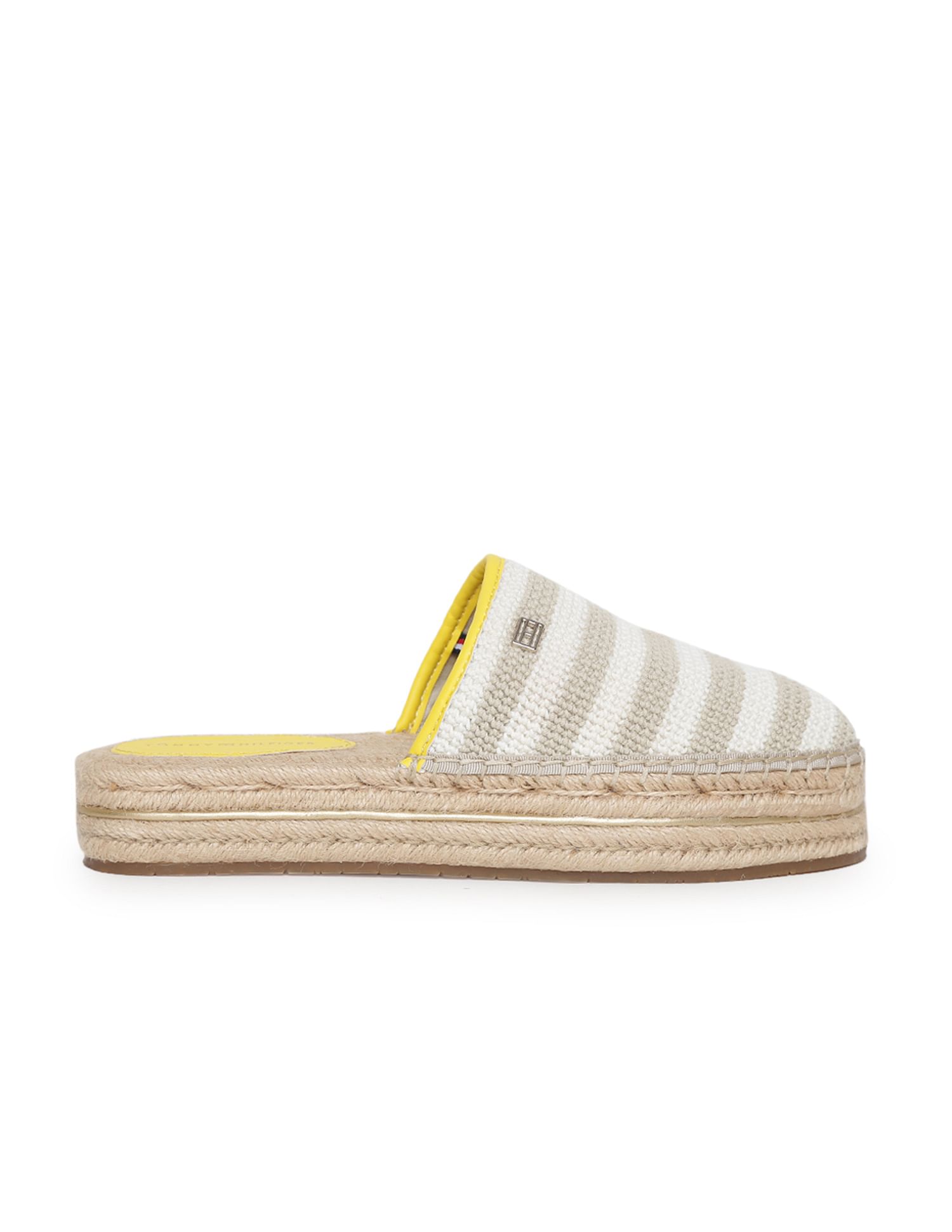 Tommy hilfiger best sale yellow sandals