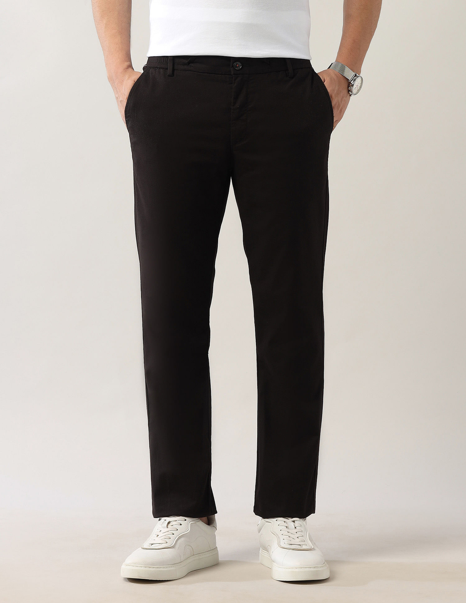 Arrow Sport Twill Night Is Young Trousers