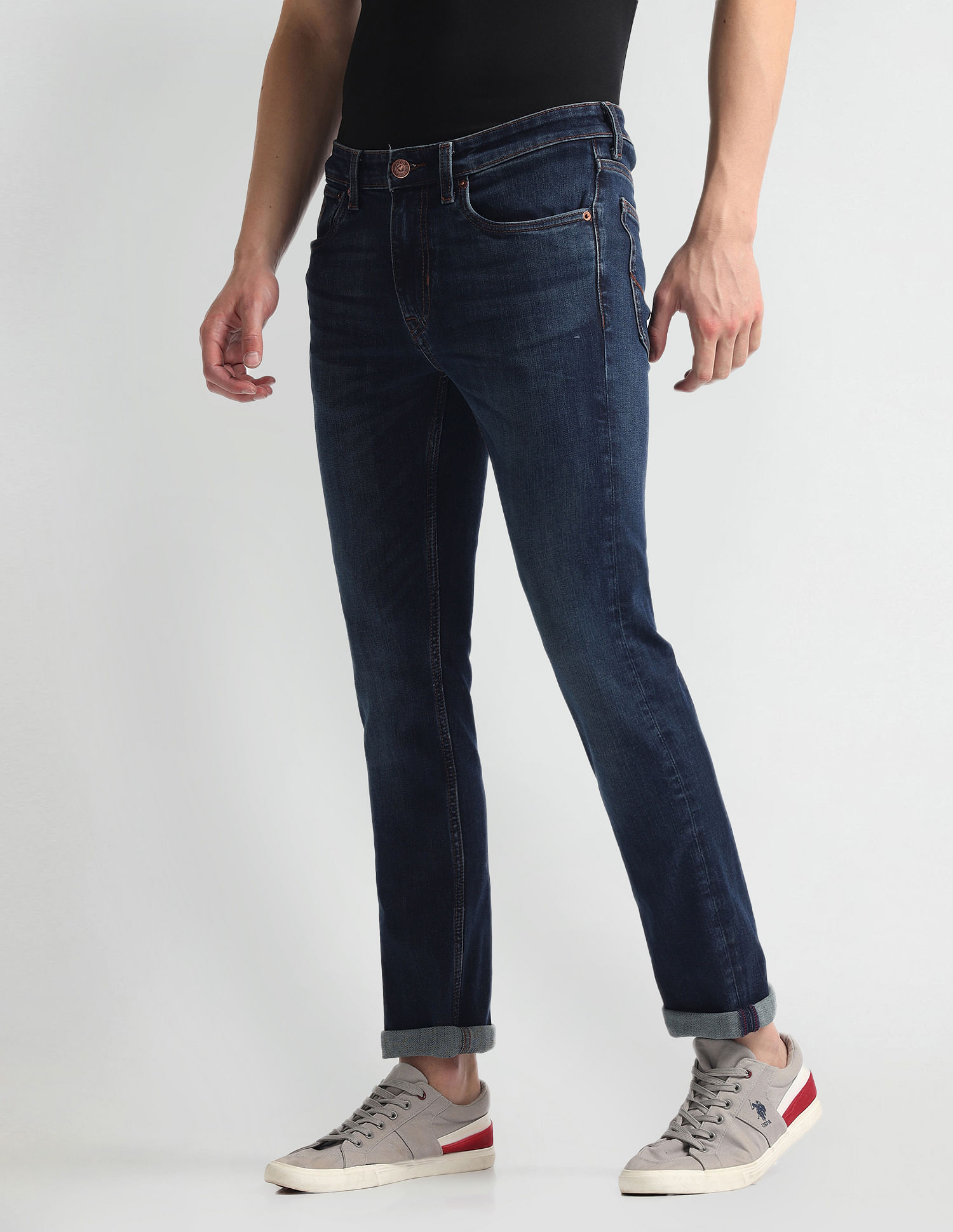 U.S. Polo Assn. Denim Co. Regallo Skinny Fit Blue Jeans