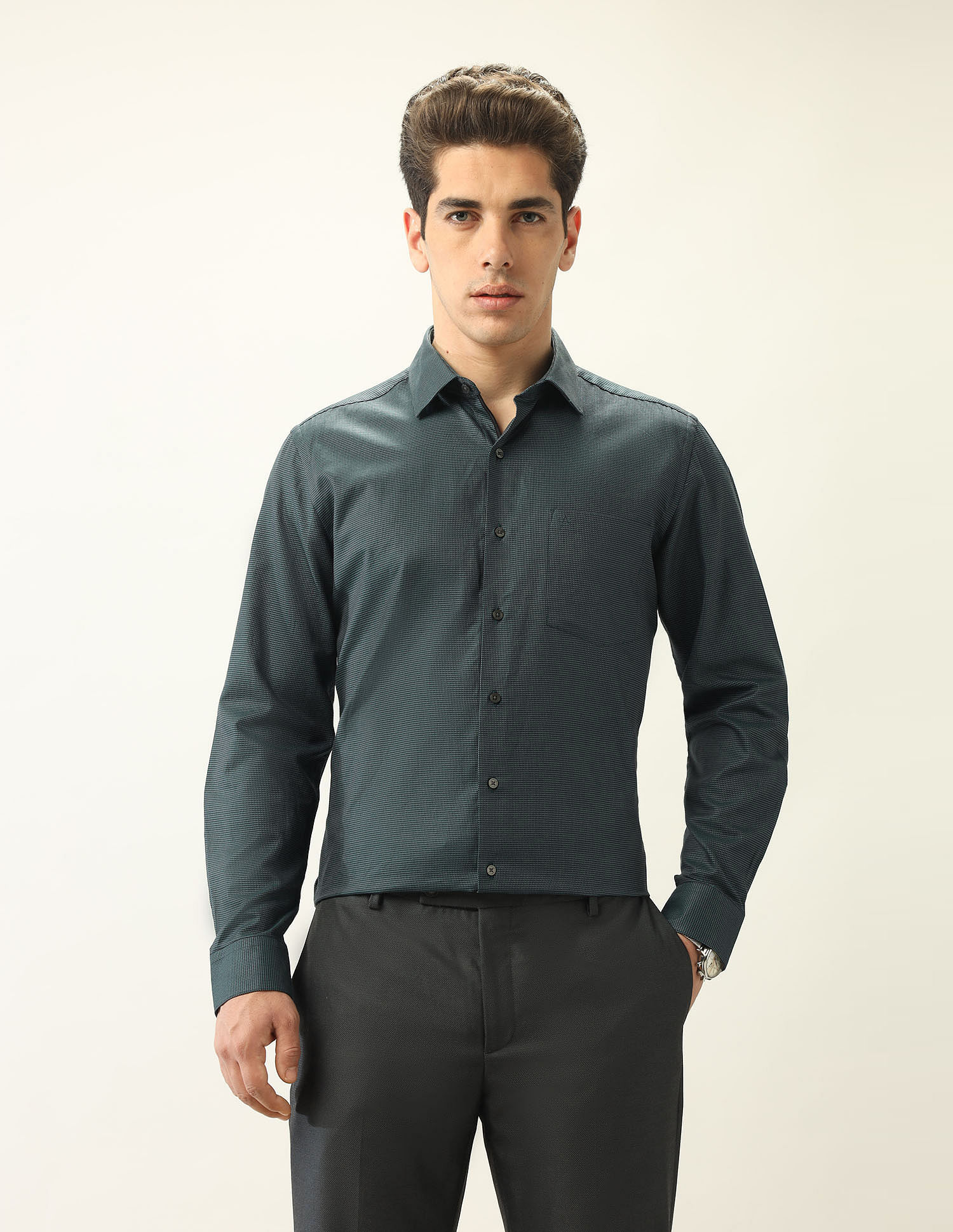 Arrow Liberty Classic Fit Ceremonial Shirt