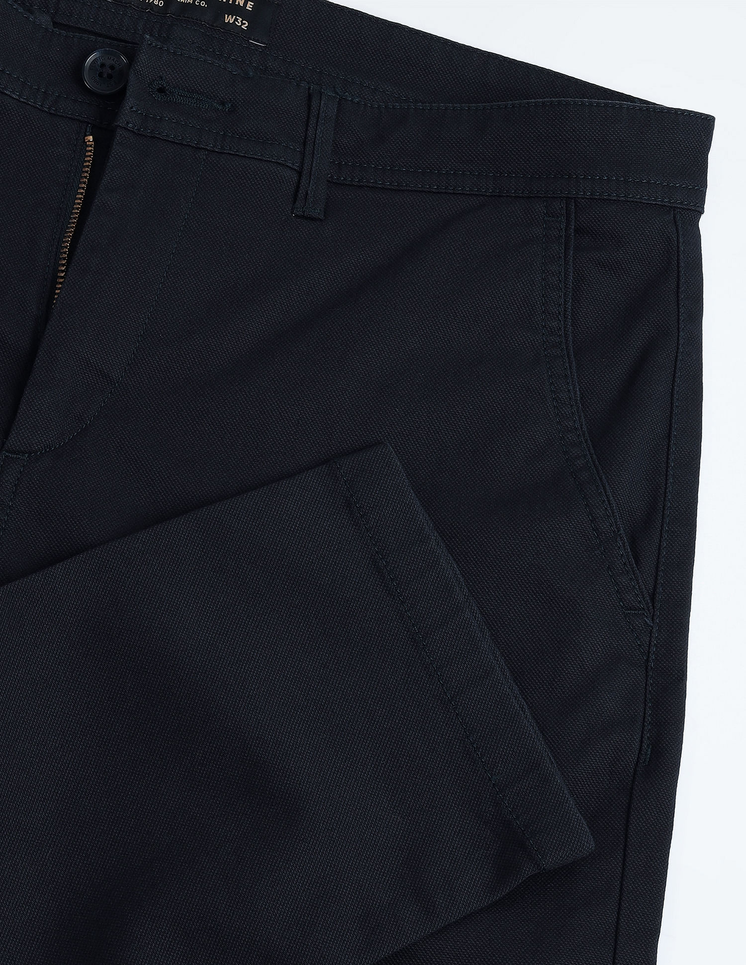 Flying Machine Slash Slim Tapered Solid Chinos