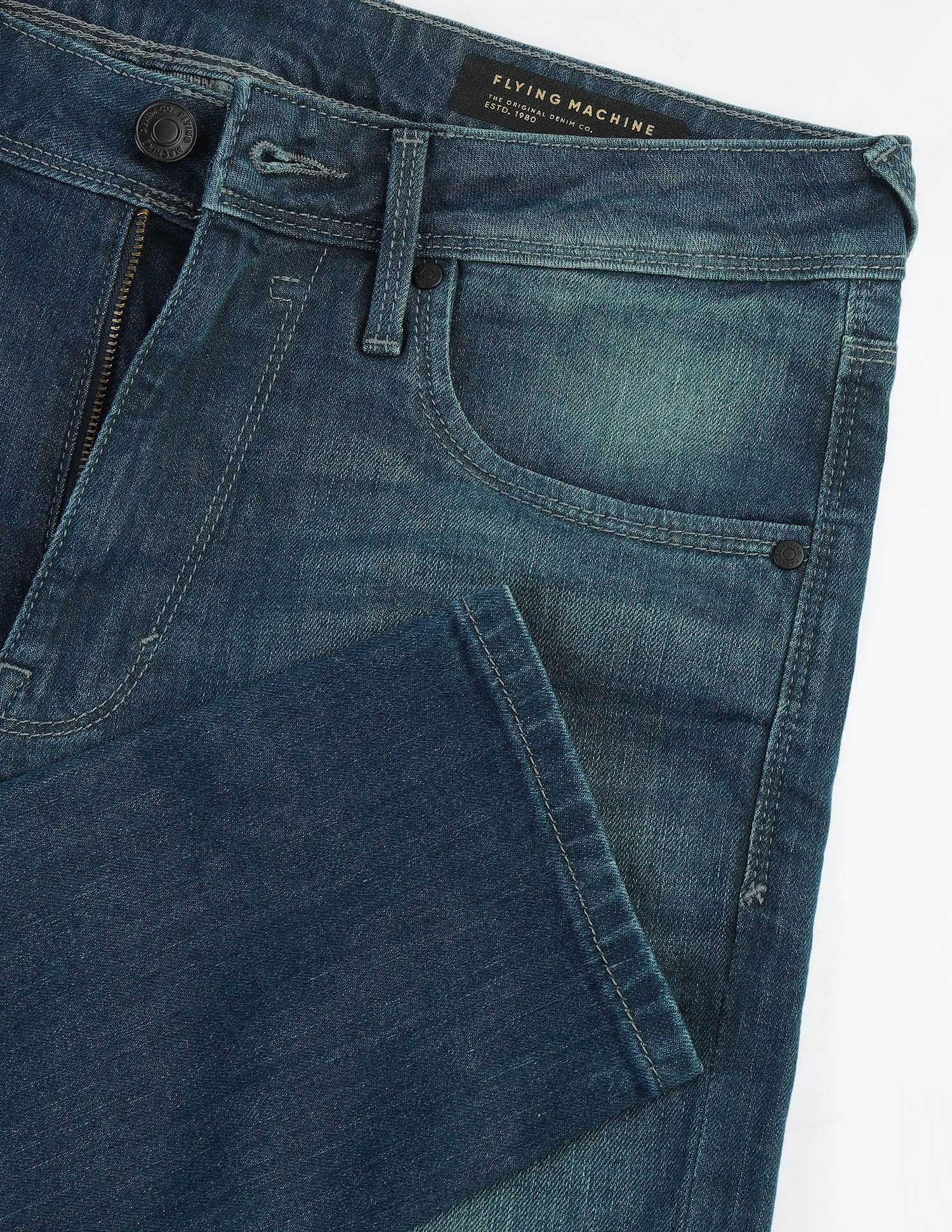 Flying Machine Mankle Relax Tapered Fit Jeans
