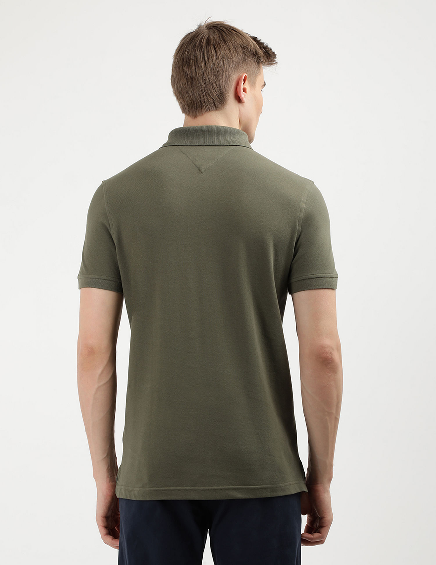 Tommy Hilfiger Logo Stretch Slim Fit Polo Shirt