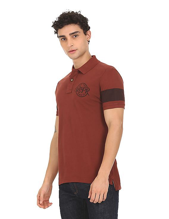 U.S. Polo Assn. Denim Co. Pique Solid Polo Shirt