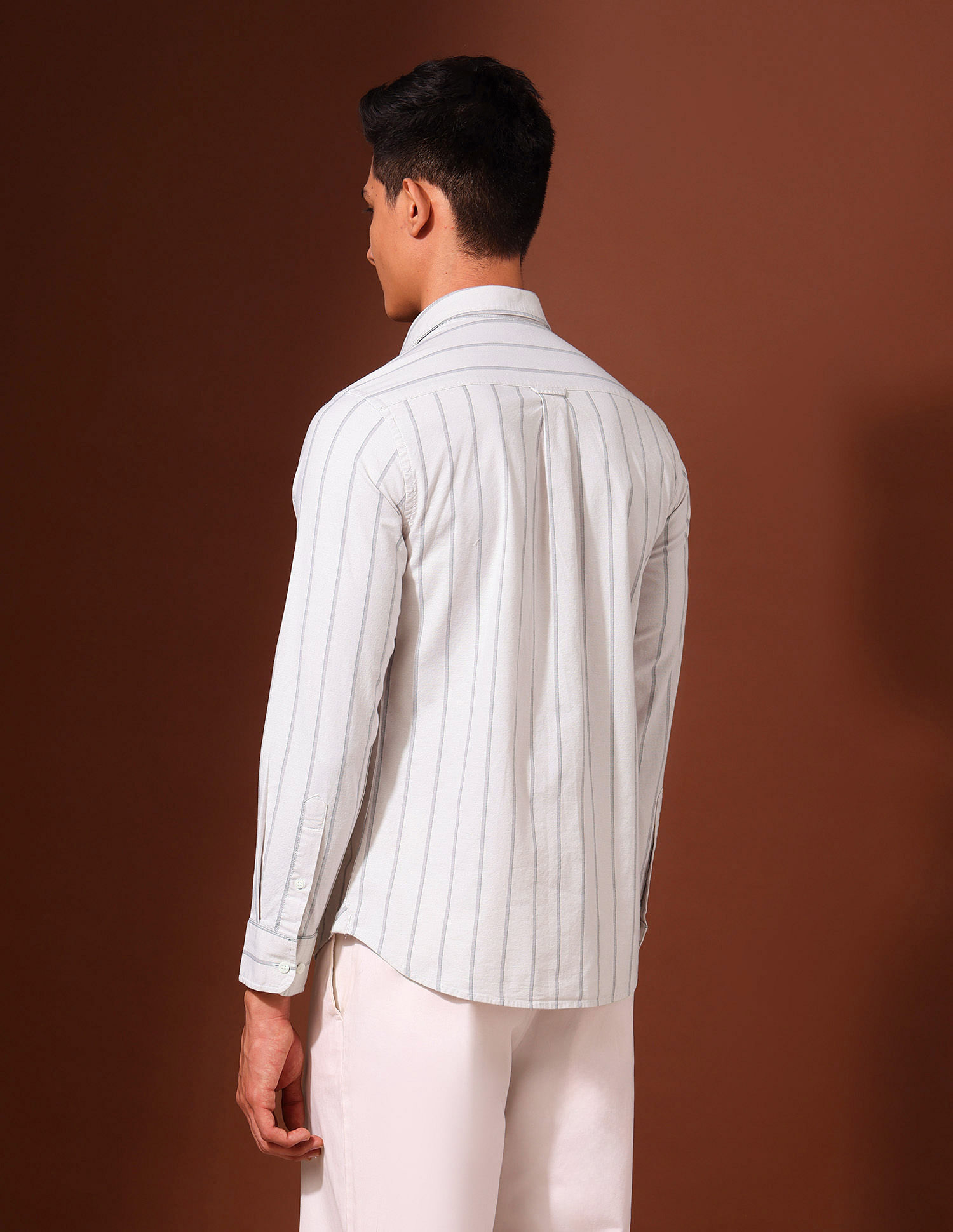 U.S. Polo Assn. Oxford Vertical Striped Shirt