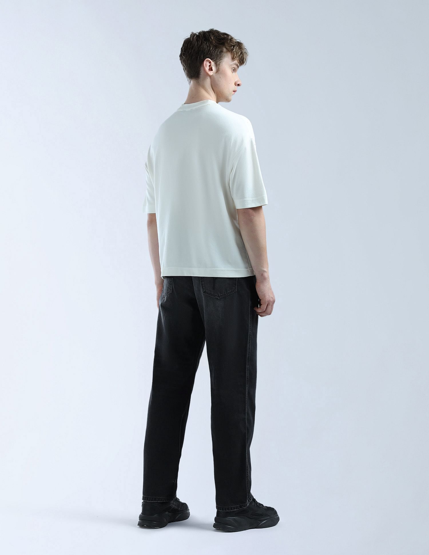 Flying Machine Cobain Loose Fit Stone Washed Jeans