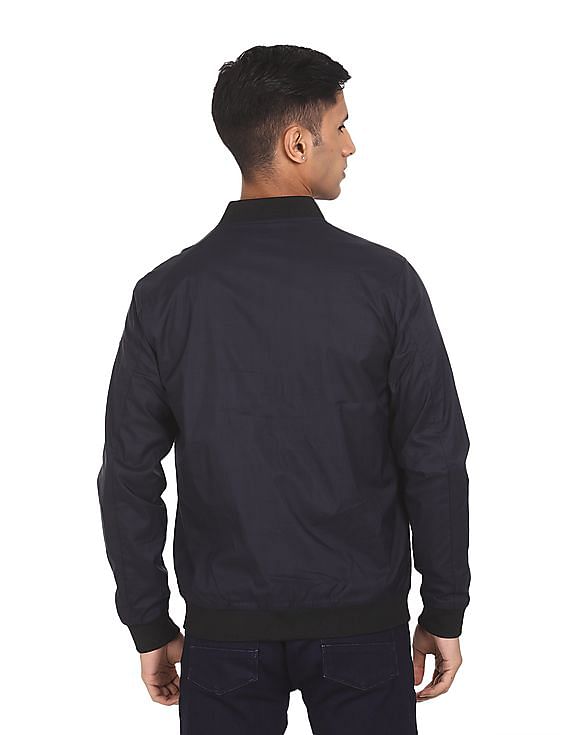 U.S. Polo Assn. Stand Collar Solid Jacket