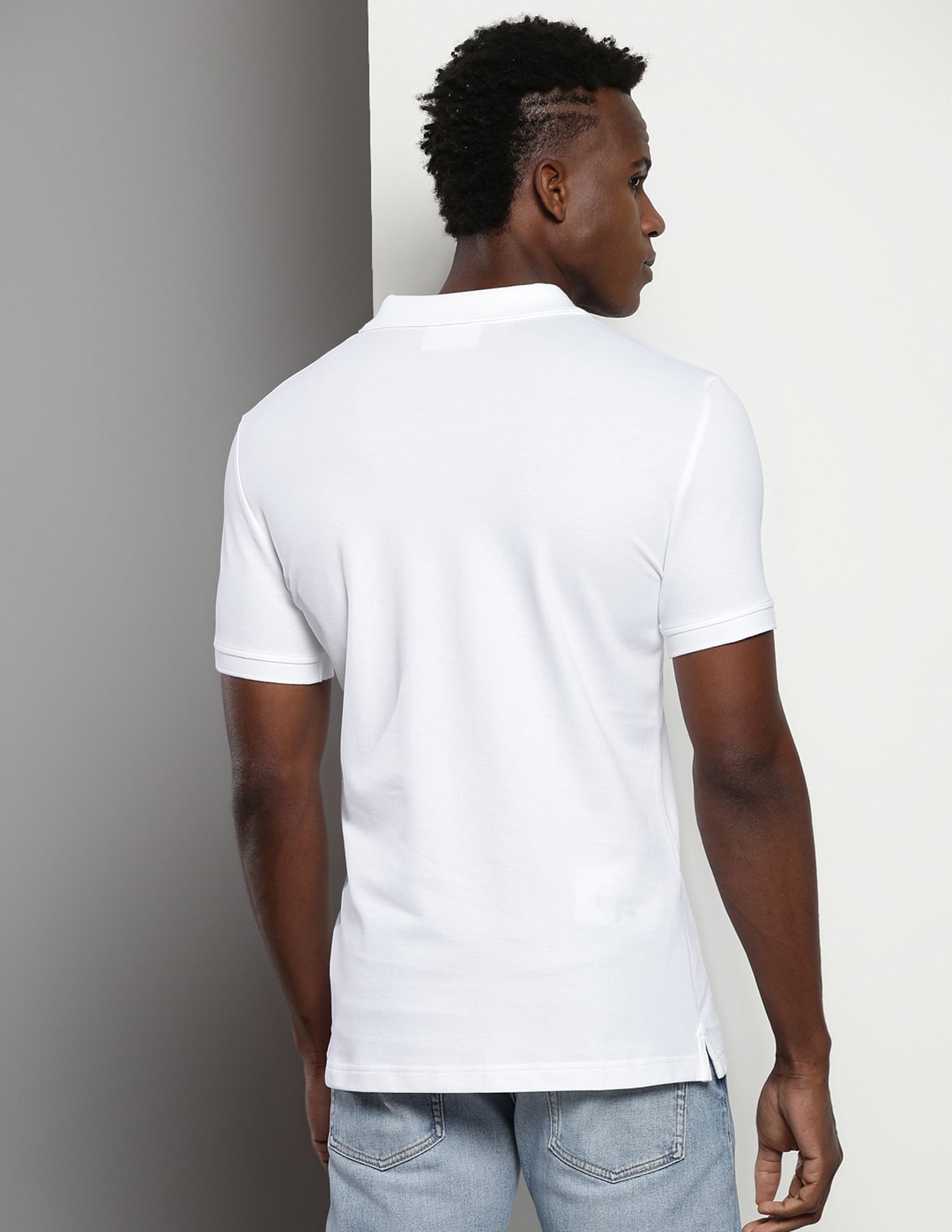 Calvin Klein Slim Fit Solid Polo Shirt
