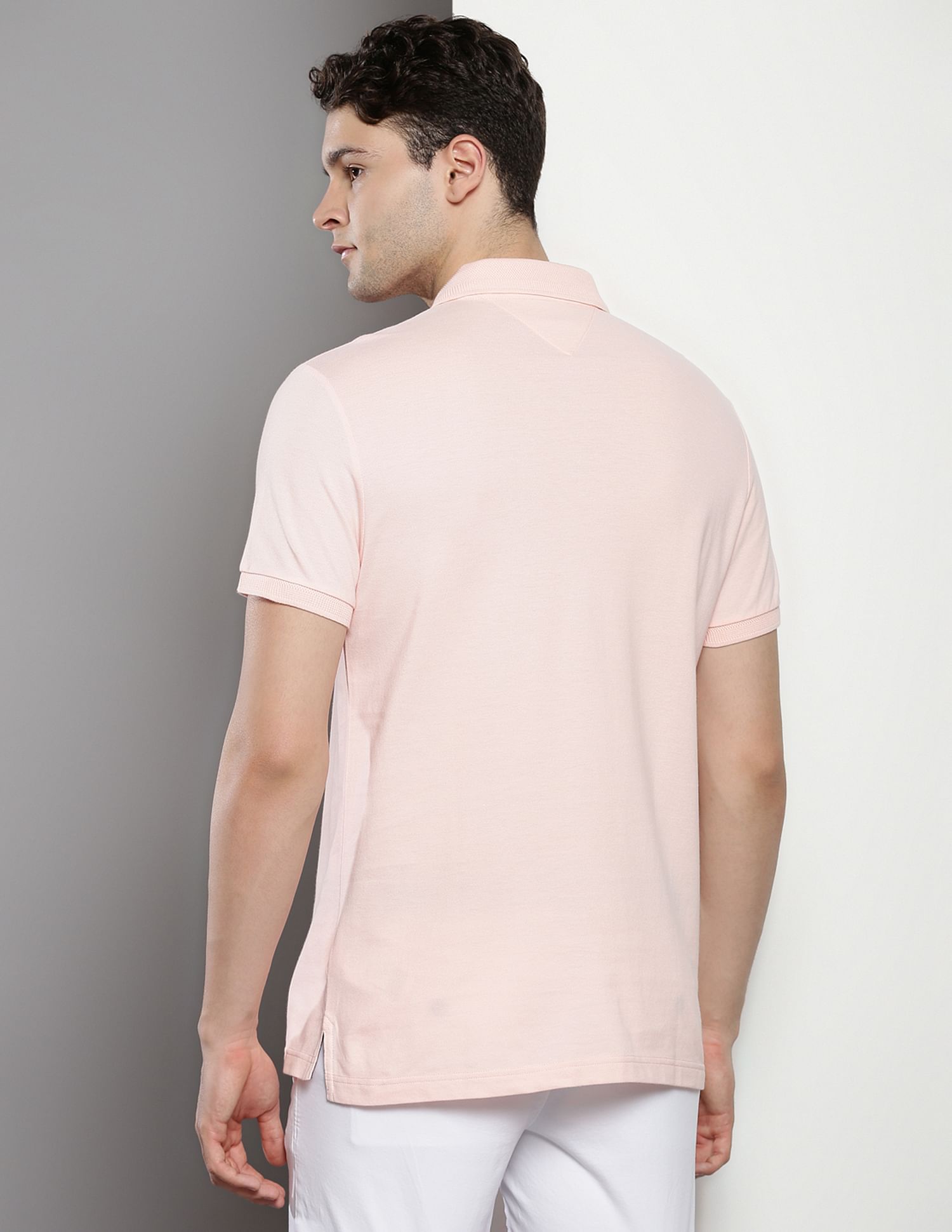 Tommy Hilfiger Sustainable Boucle Solid Polo Shirt