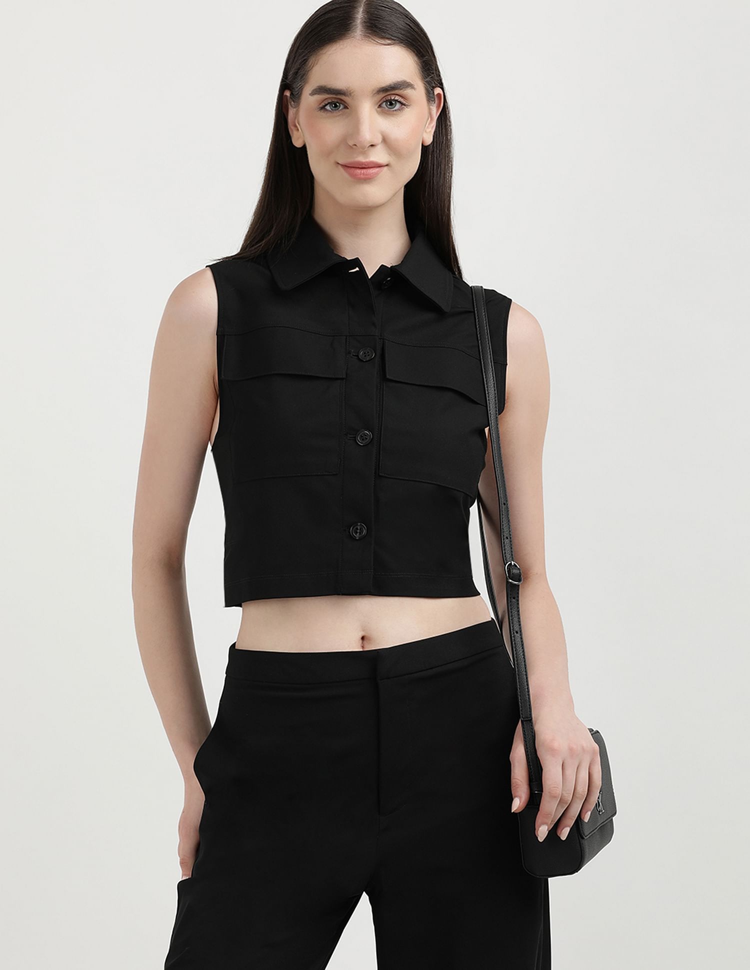 Calvin Klein Jeans Knit Vest Regular Fit Top