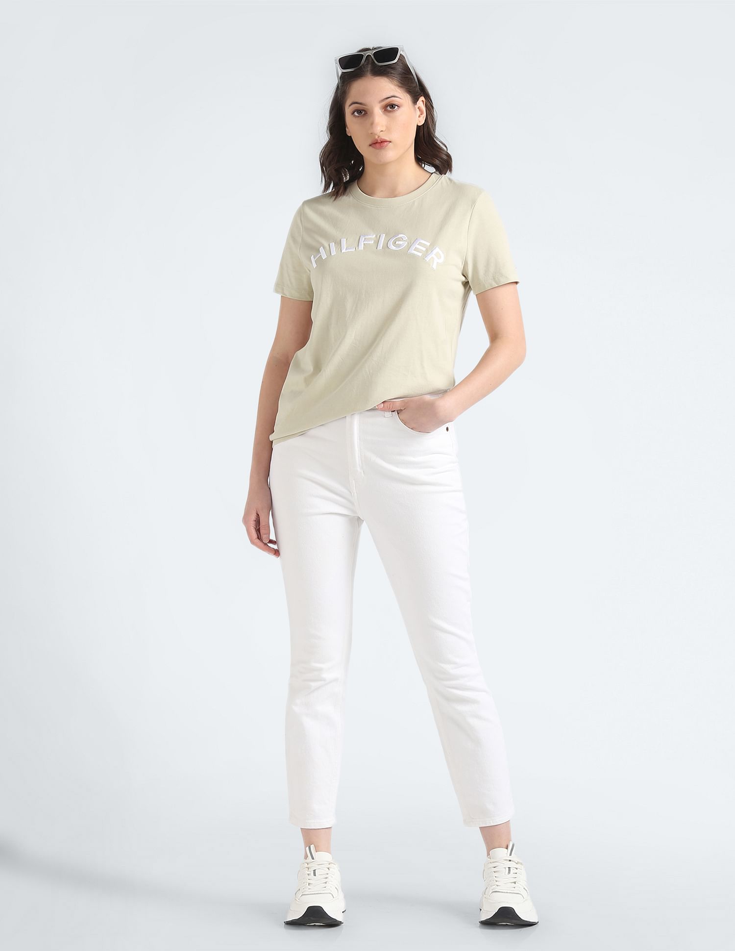 Tommy Hilfiger Varsity Embroidered Cotton T-Shirt