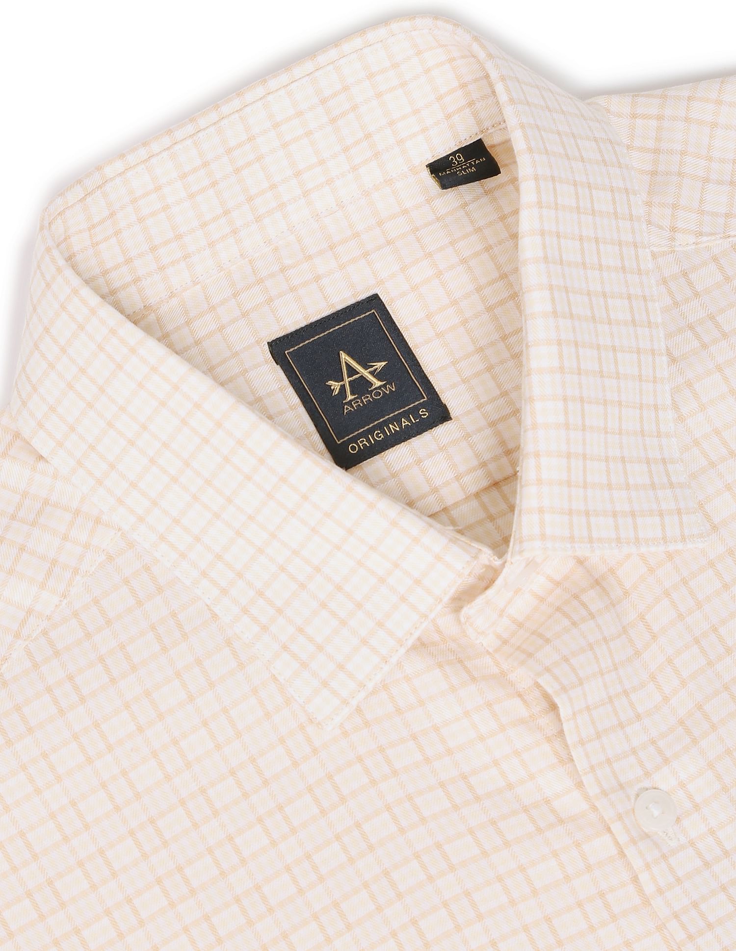 Arrow Micro Check Twill Shirt