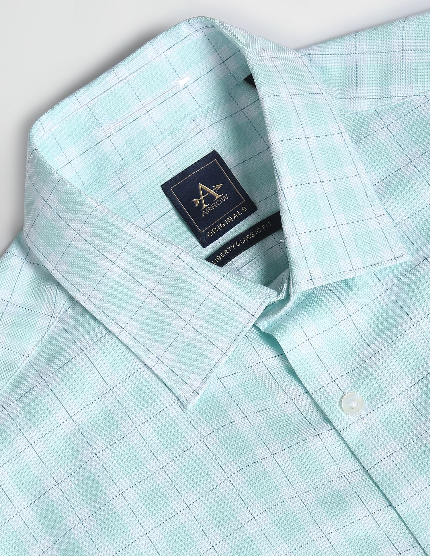 Arrow Auto Press Tartan Check Shirt