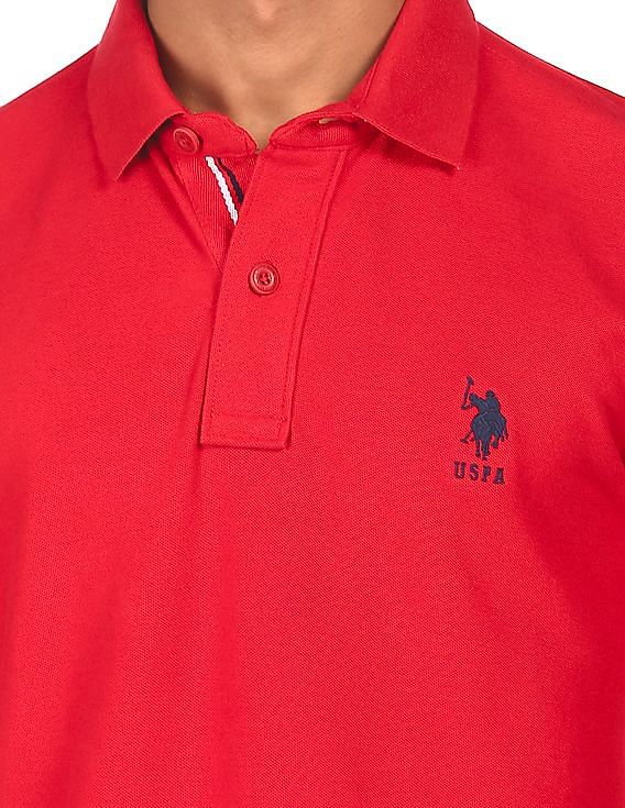 U.S. Polo Assn. Short Sleeve Brand Logo Polo Shirt