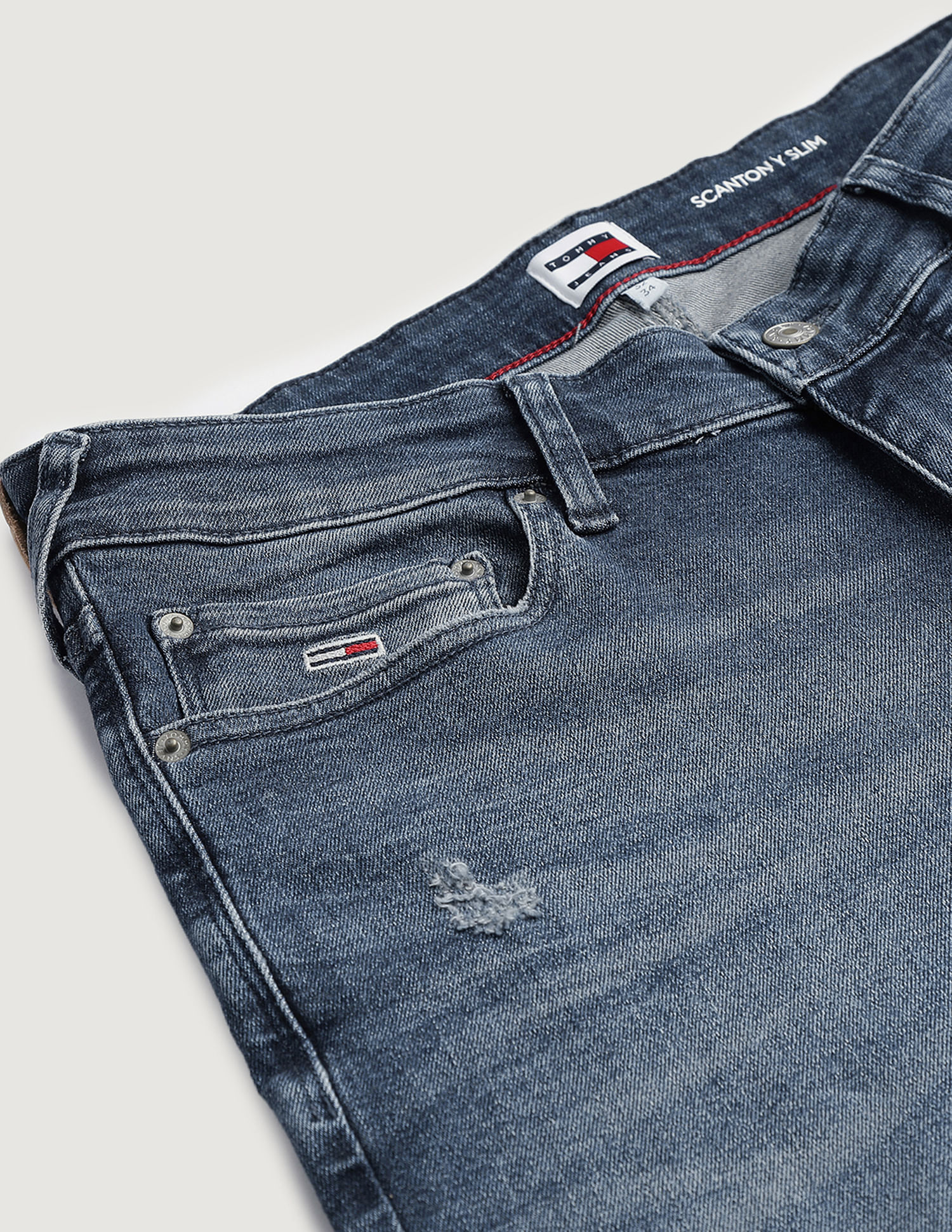 Tommy Hilfiger Scanton Slim Fit Stone Wash Jeans