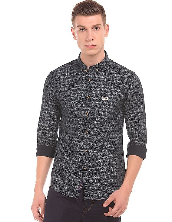 U.S. Polo Assn. Denim Co. Floral Print Button Down Shirt