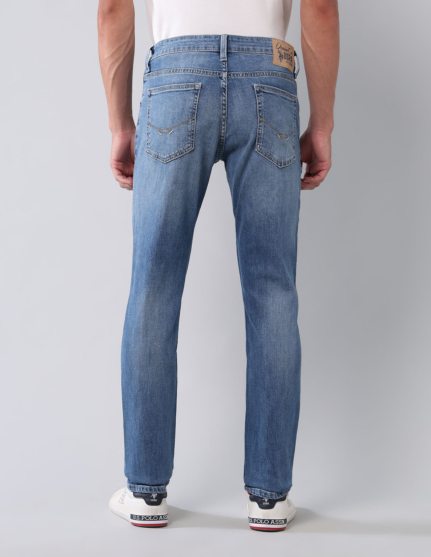 U.S. Polo Assn. Denim Co. Brandon Slim Tapered Fit Vintage Jeans