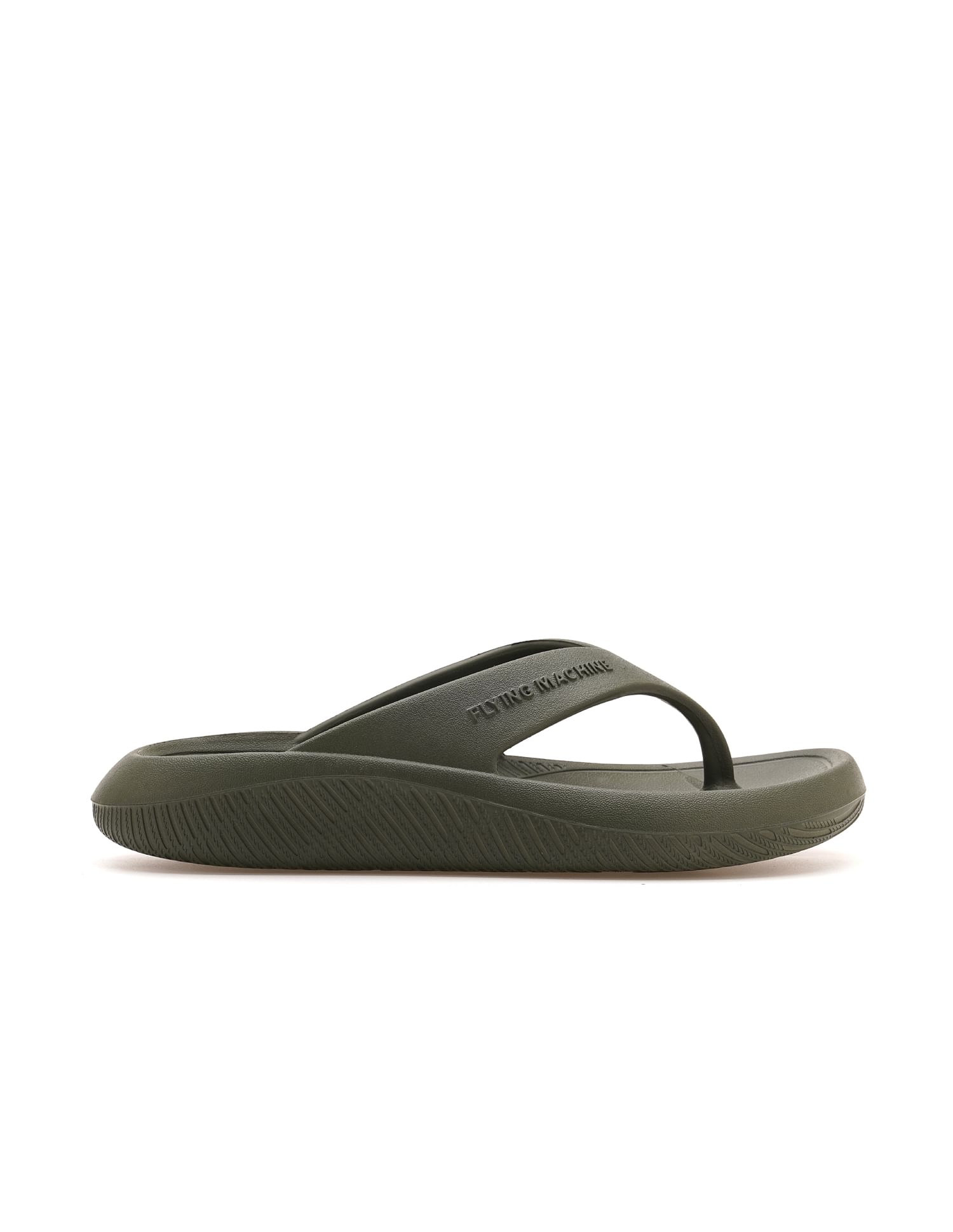 Flying Machine Men Rafa Solid V-Strap Slippers