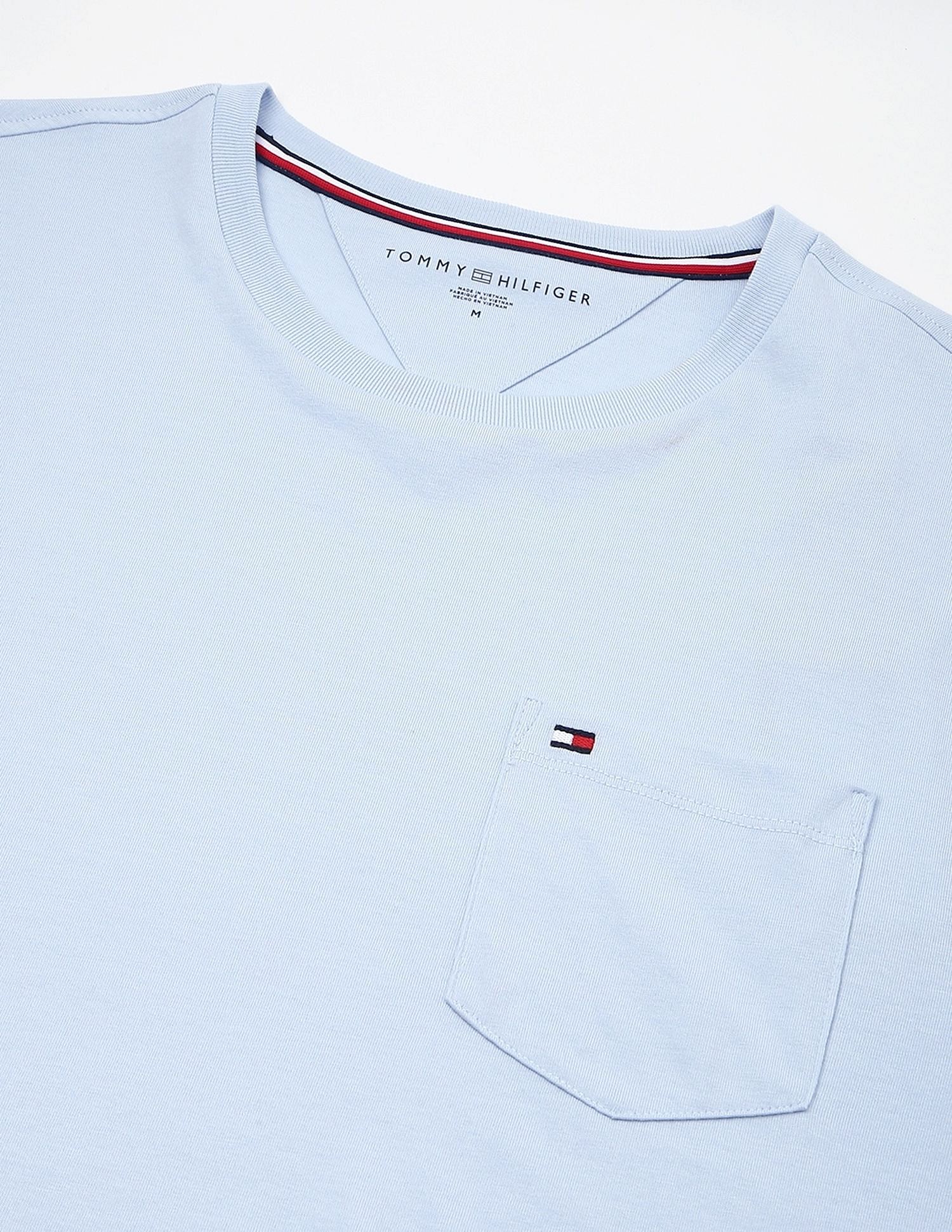 Tommy Hilfiger Solid Regular-Fit Cotton T-Shirt