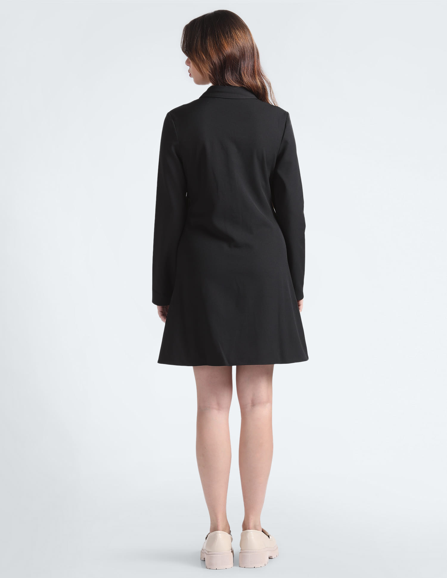 Buy Calvin Klein Long Sleeve Fitted Shirt Dress - NNNOW.com