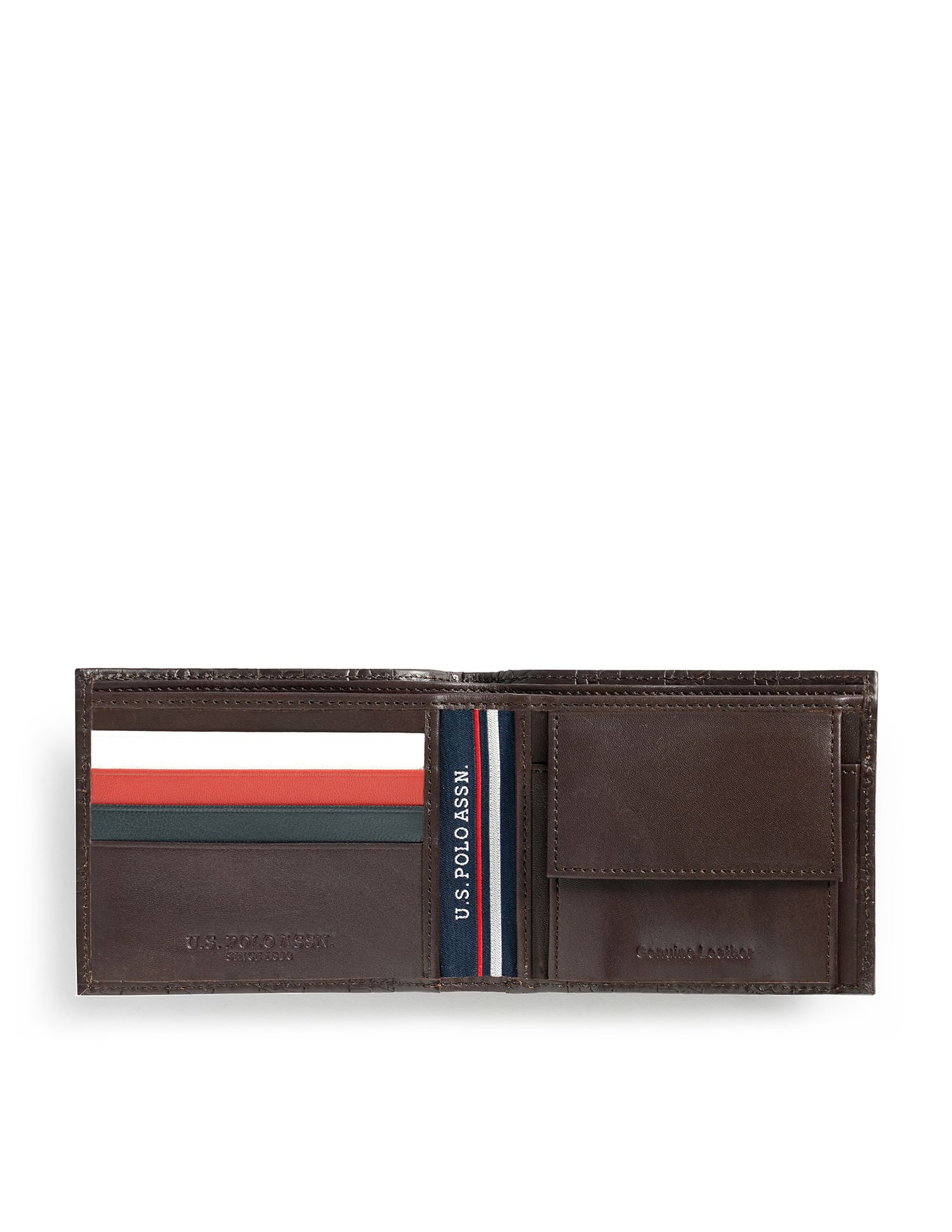 U.S. Polo Assn. Bi-Fold Debossed Wallet
