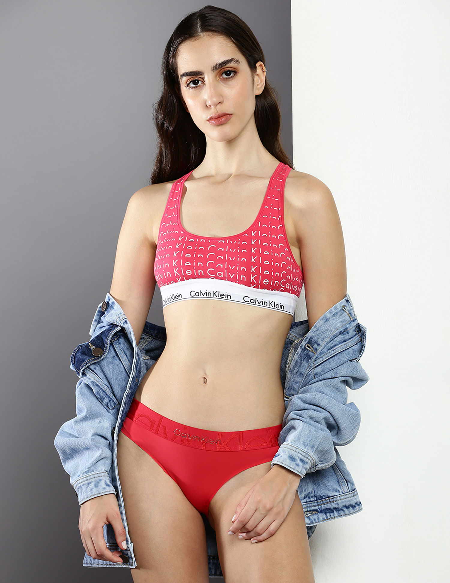 Buy Calvin Klein Underwear Elasticized Brand Detail Reprocessed Nylon Bikini  