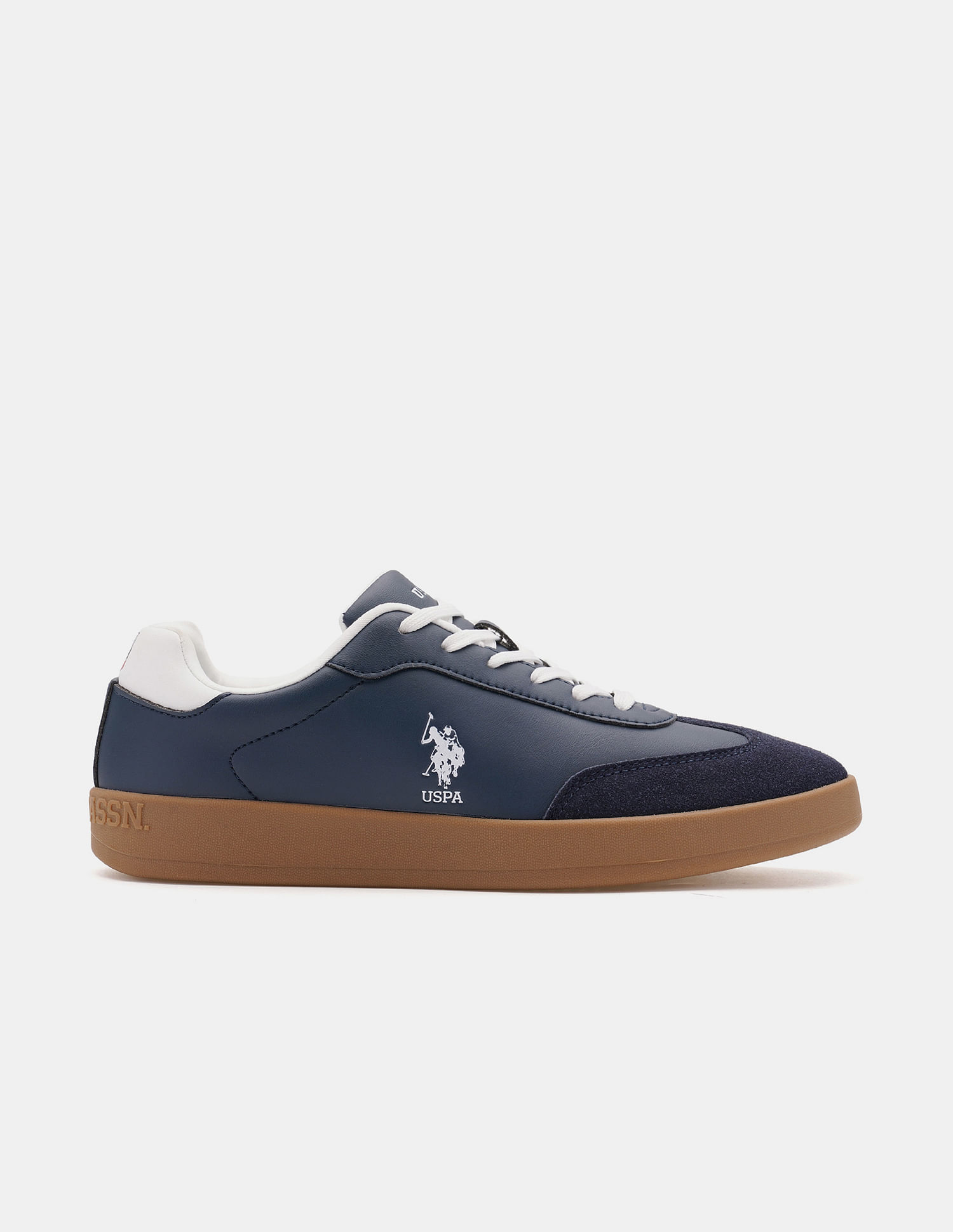 U.S. Polo Assn. Round Toe Colourblocked Coba Sneakers
