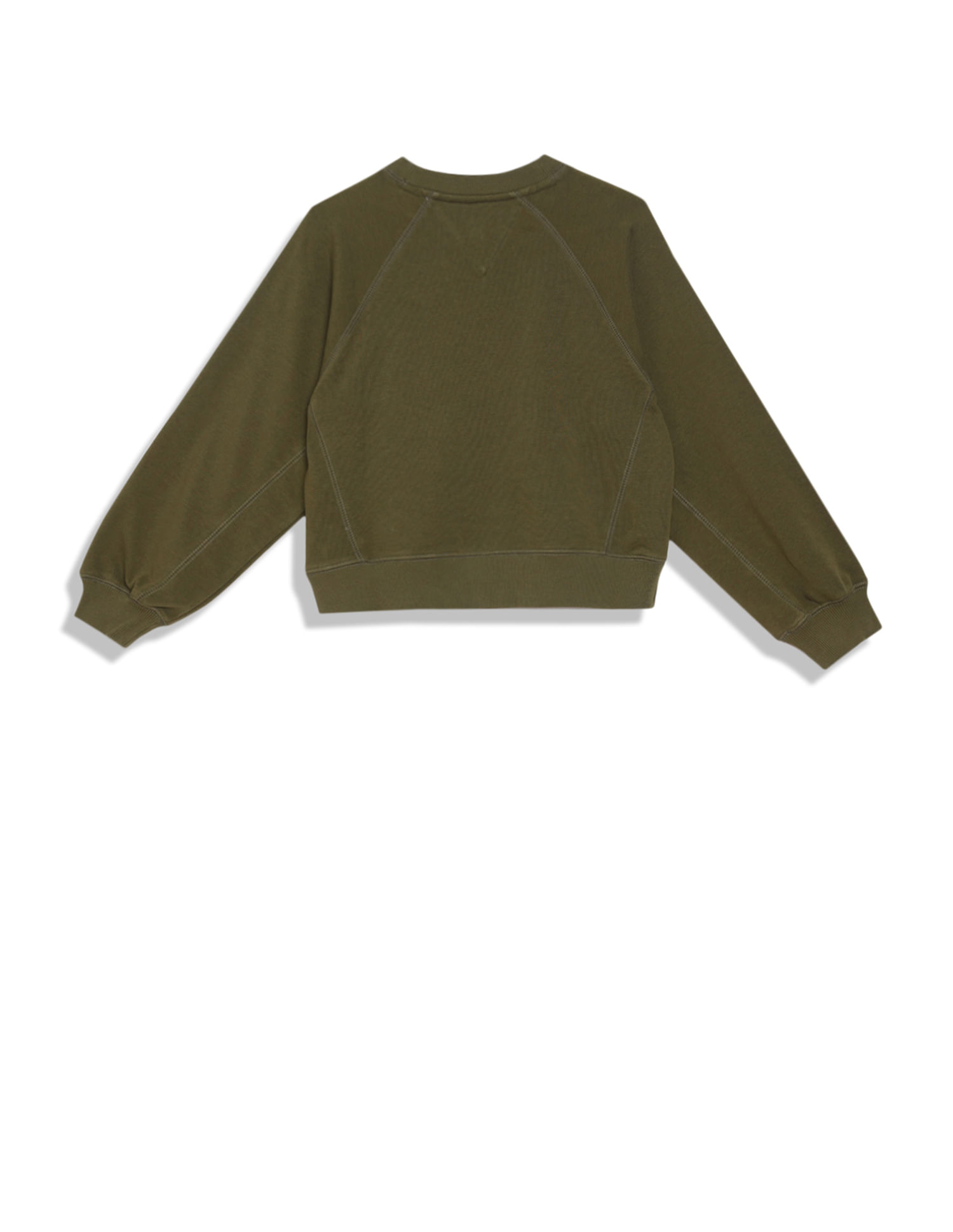 Tommy Hilfiger Kids Girls Raglan Sleeve Logo Sweatshirt