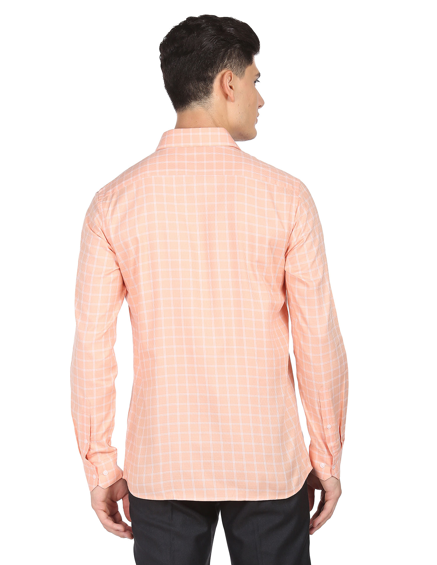 Arrow Windowpane Check Dobby Shirt