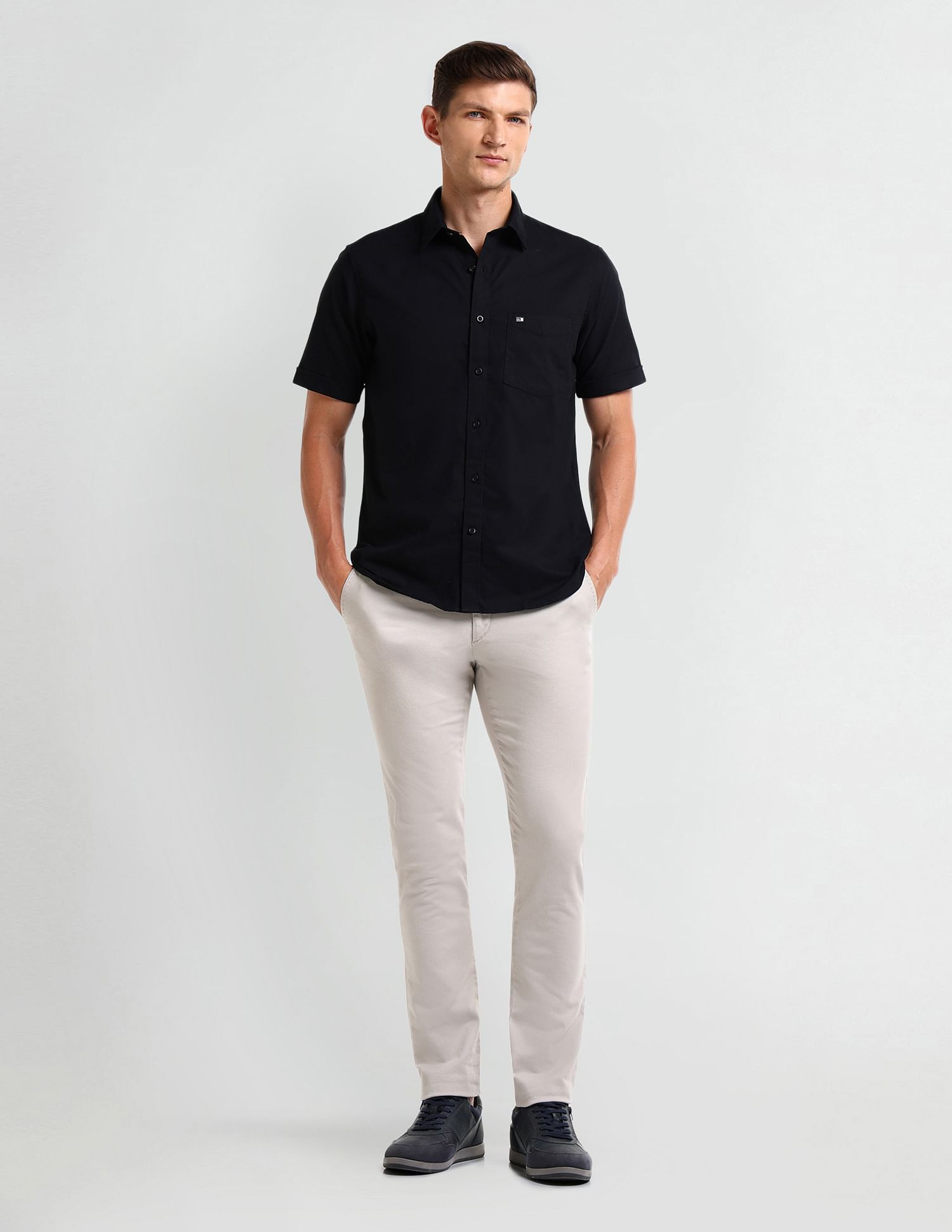 Arrow Sport Liberty Classic Regular Cotton Shirt