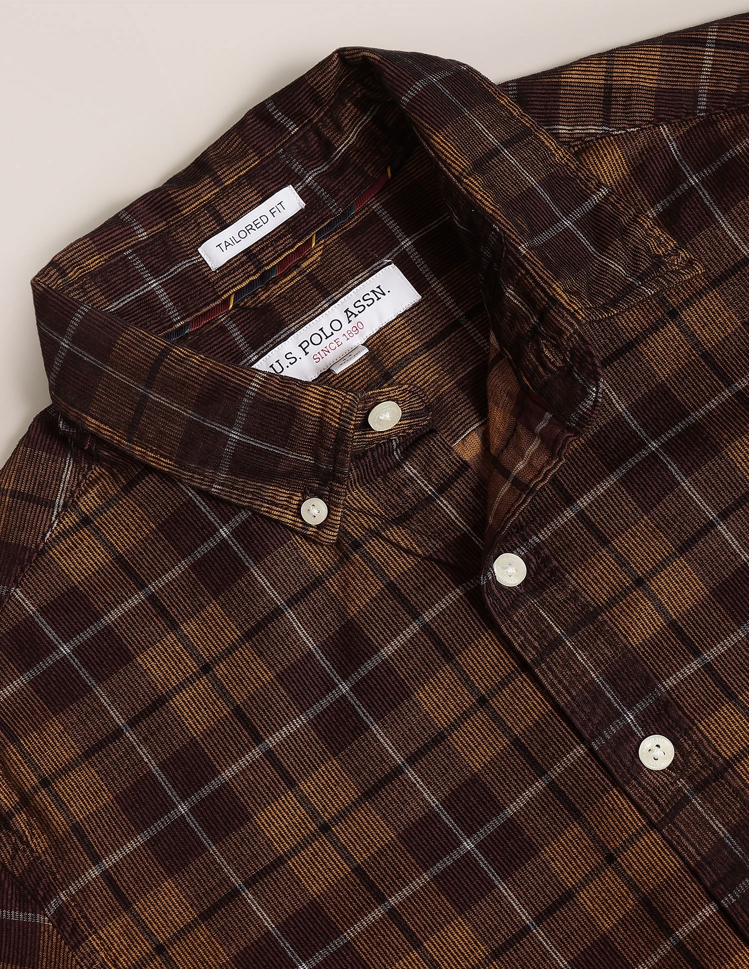 U.S. Polo Assn. Button Down Collar Corduroy Shirt