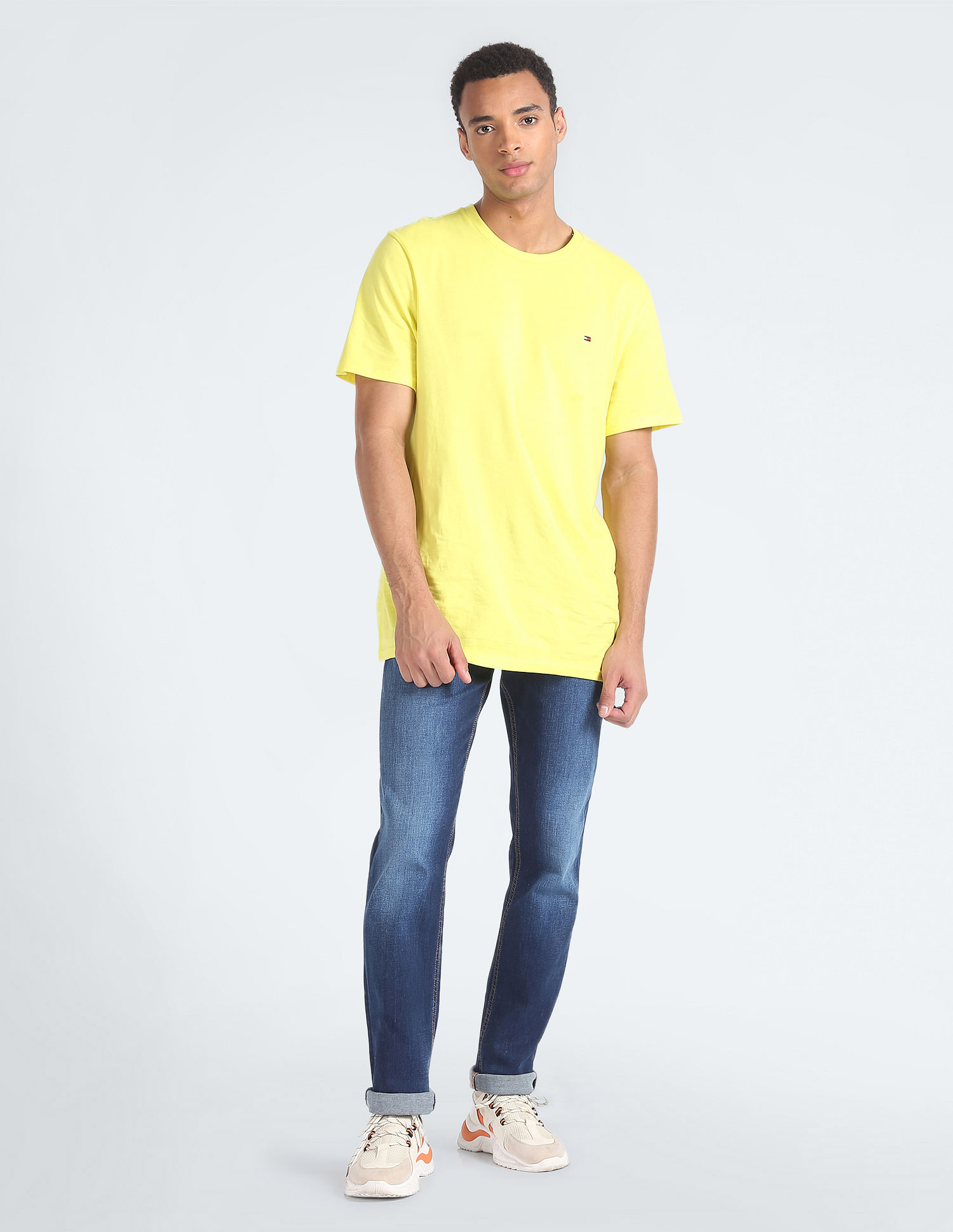 Tommy Hilfiger Recycled Cotton Ryan Straight Fit Jeans