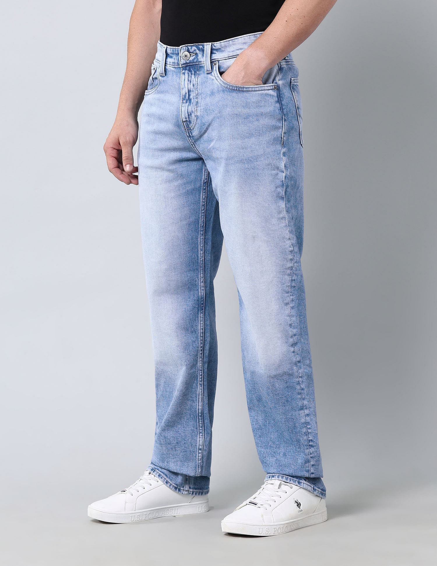 U.S. Polo Assn. Denim Co. Shawn Relaxed Fit Vintage Jeans