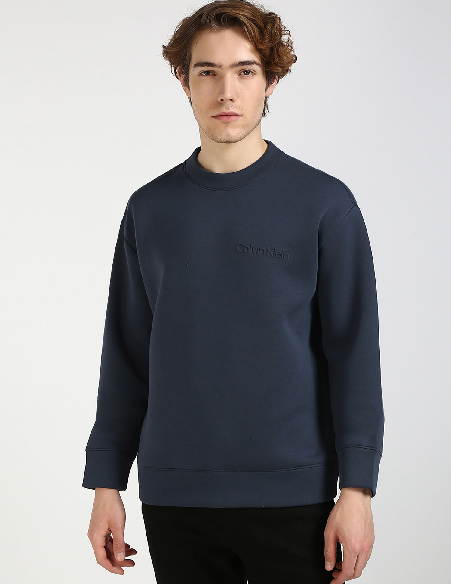 Calvin Klein Jeans Spacer Embossed Logo Sweatshirt