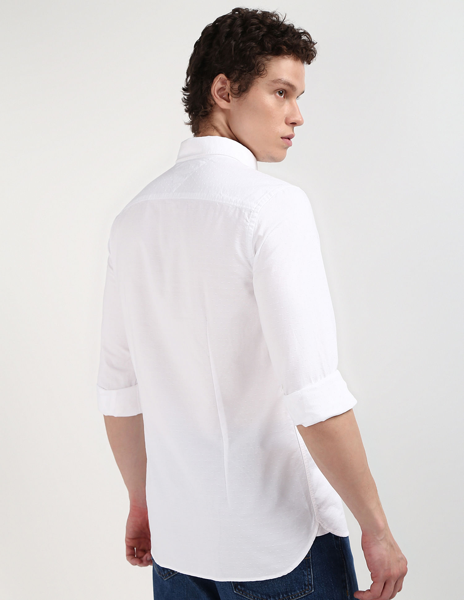 Tommy Hilfiger Oxford Dobby Slim Fit Shirt