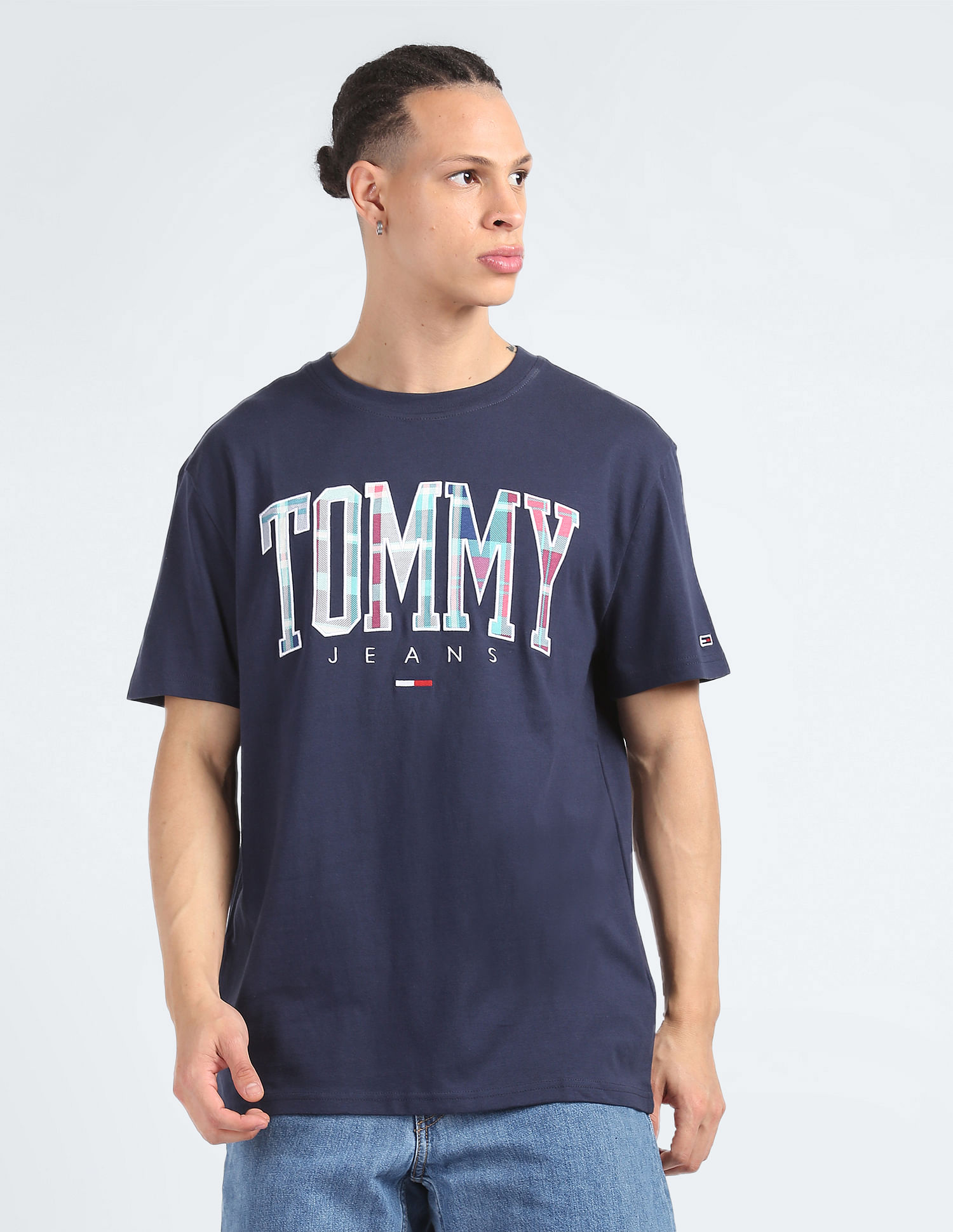 Tommy Hilfiger Transitional Organic Cotton Classic Tartan T-Shirt