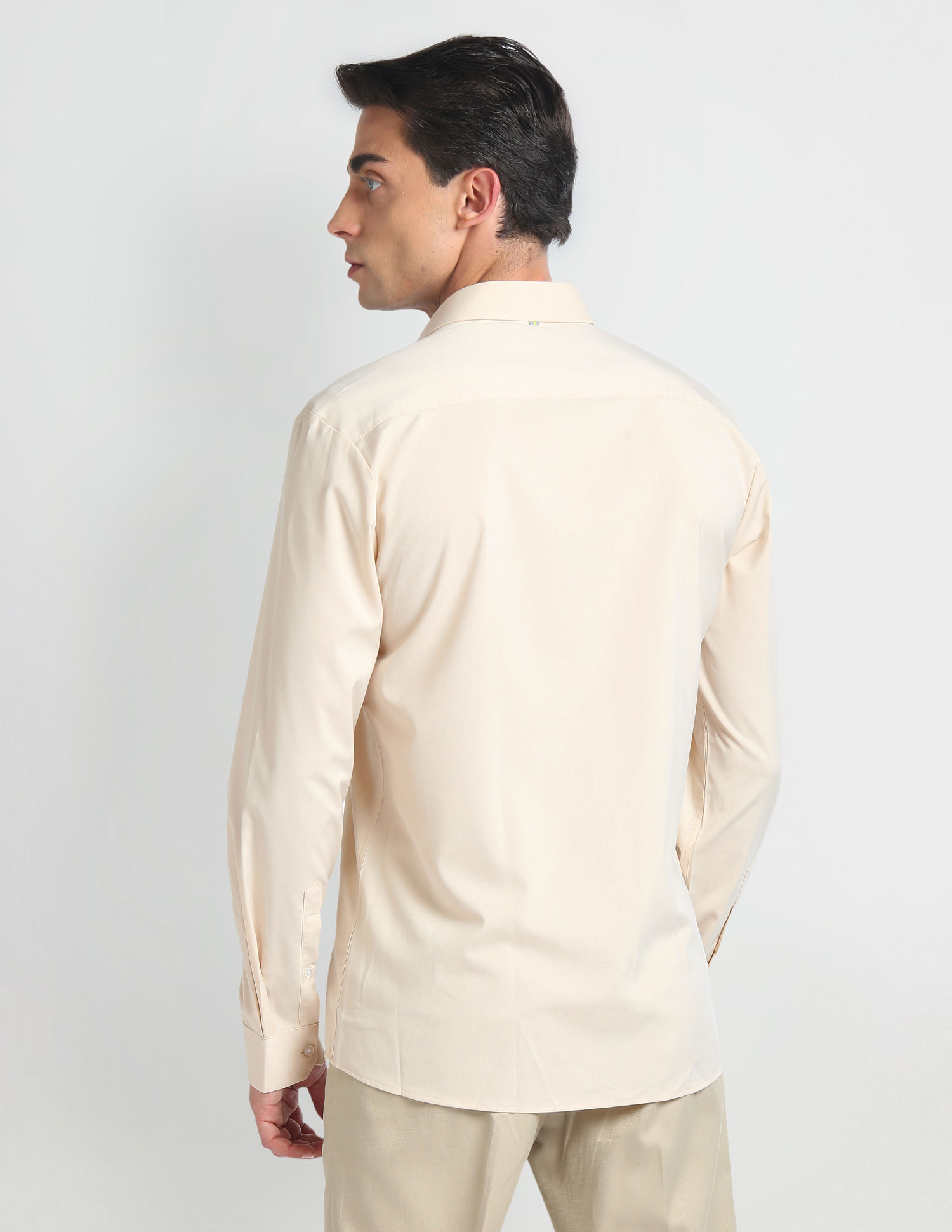 Arrow Newyork Brooklyn Super Slim Sateen Shirt