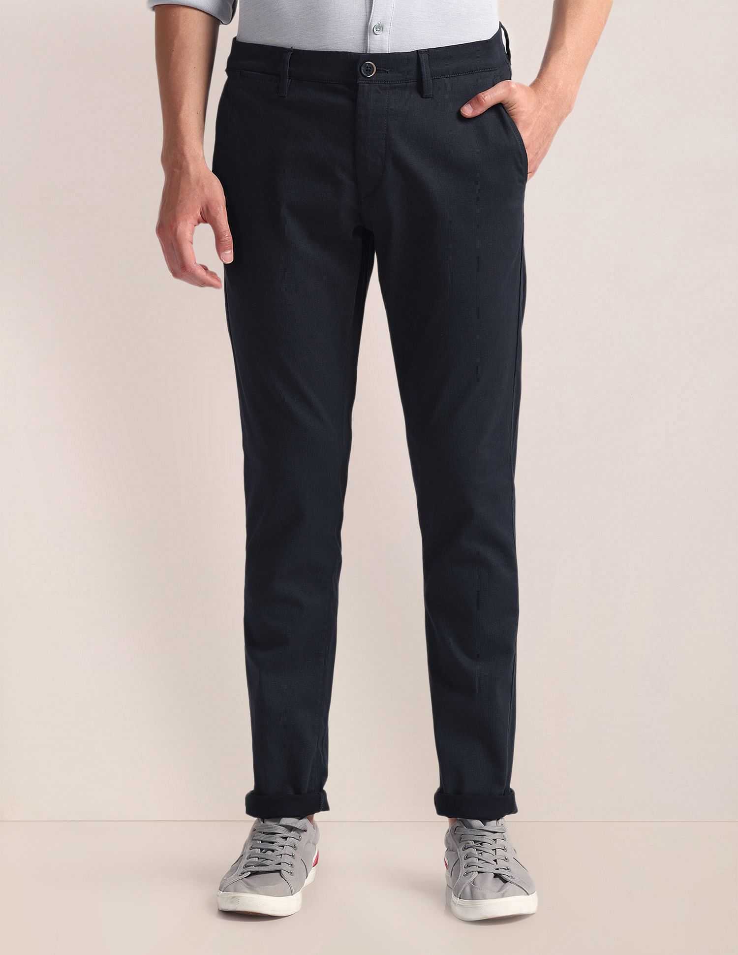 U.S. Polo Assn. Geometric Print Twill Trousers