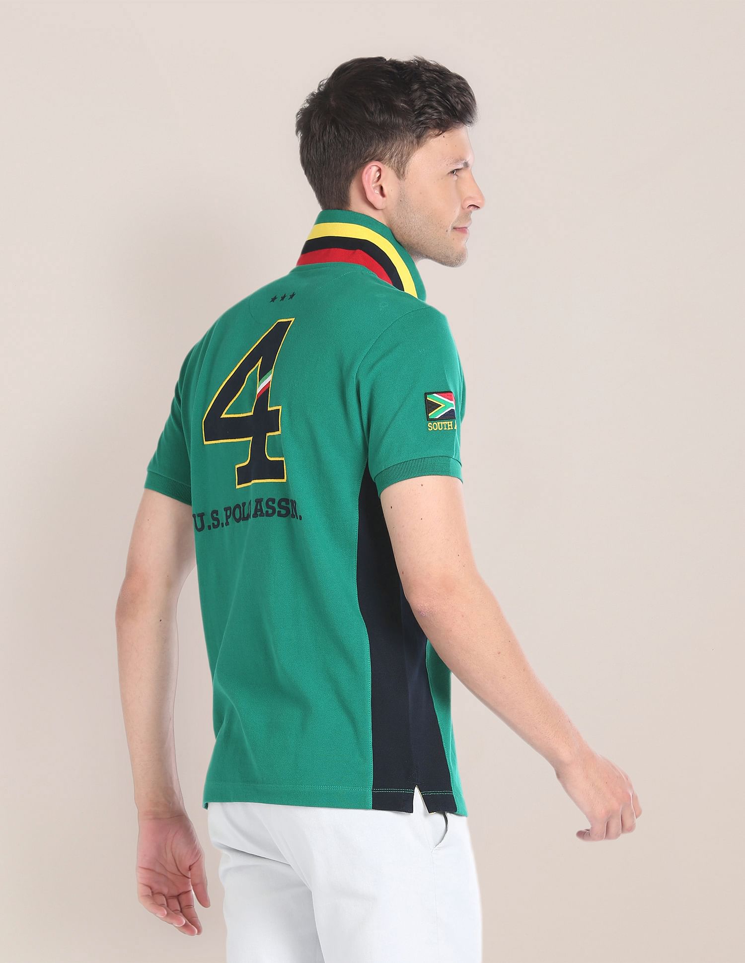 U.S. Polo Assn. Appliqued Slim Fit Polo Shirt