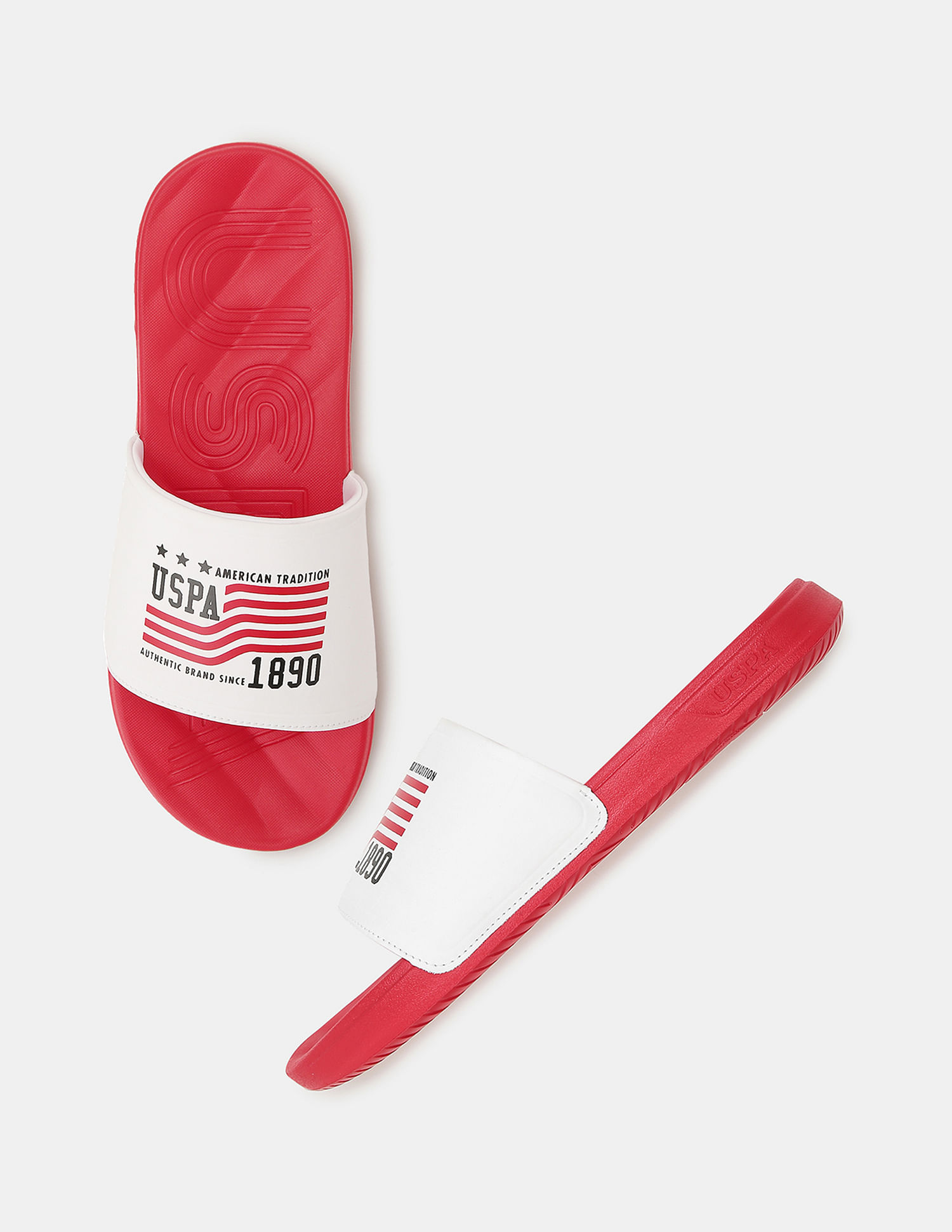 U.S. Polo Assn. Men Axer Open Toe Slippers