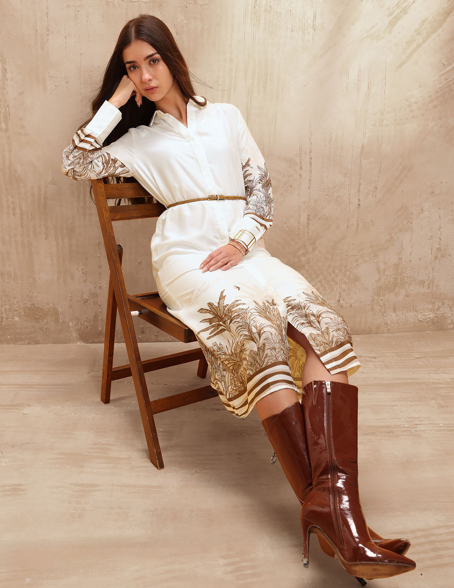 us polo assn shirt dress SOLID OXFORD DRESS