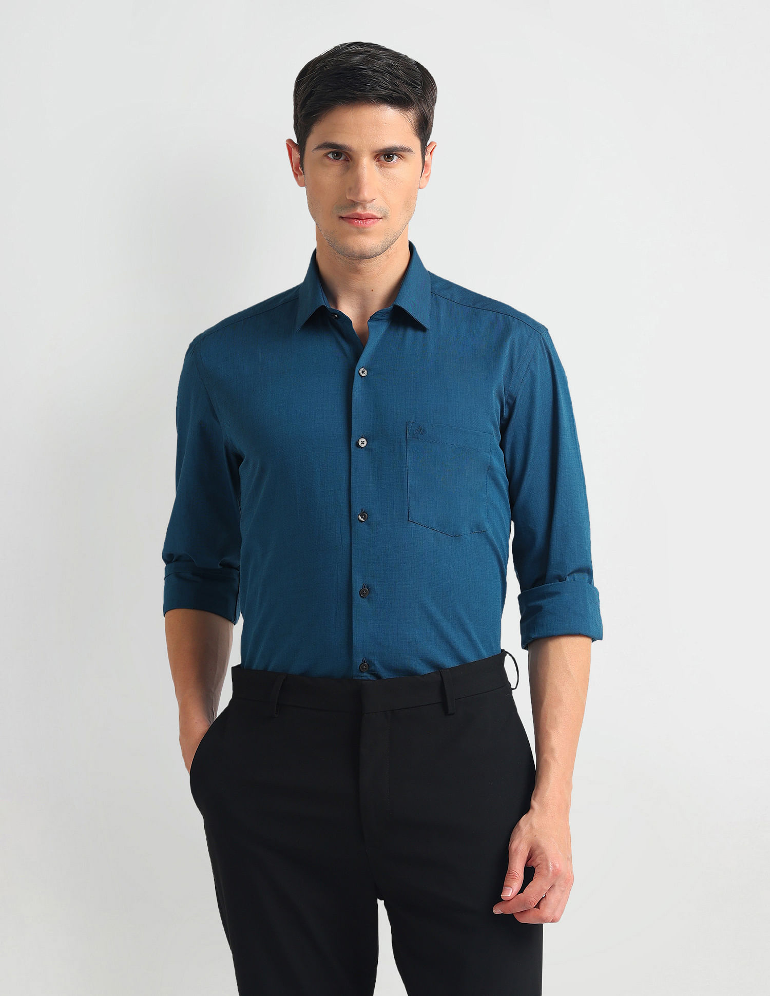 Arrow Pure Cotton Slim Fit Shirt