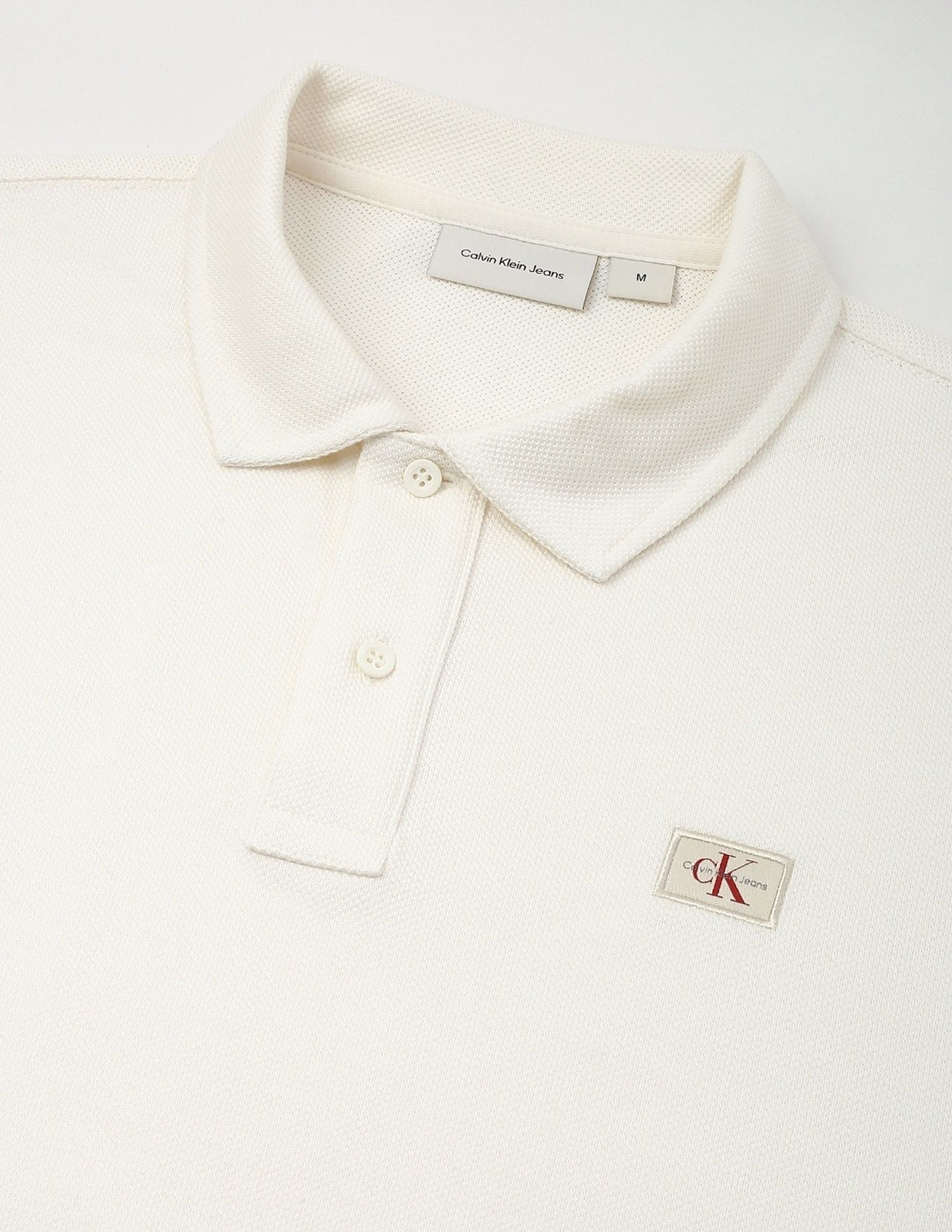 Calvin Klein Jeans Mens Relaxed Fit Solid Polo Shirt