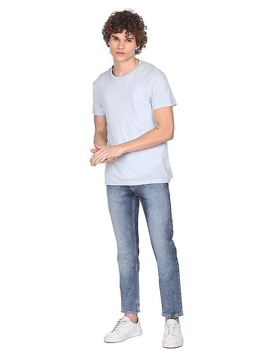 Flying Machine Michael Slim Tapered Fit Mid Rise Jeans