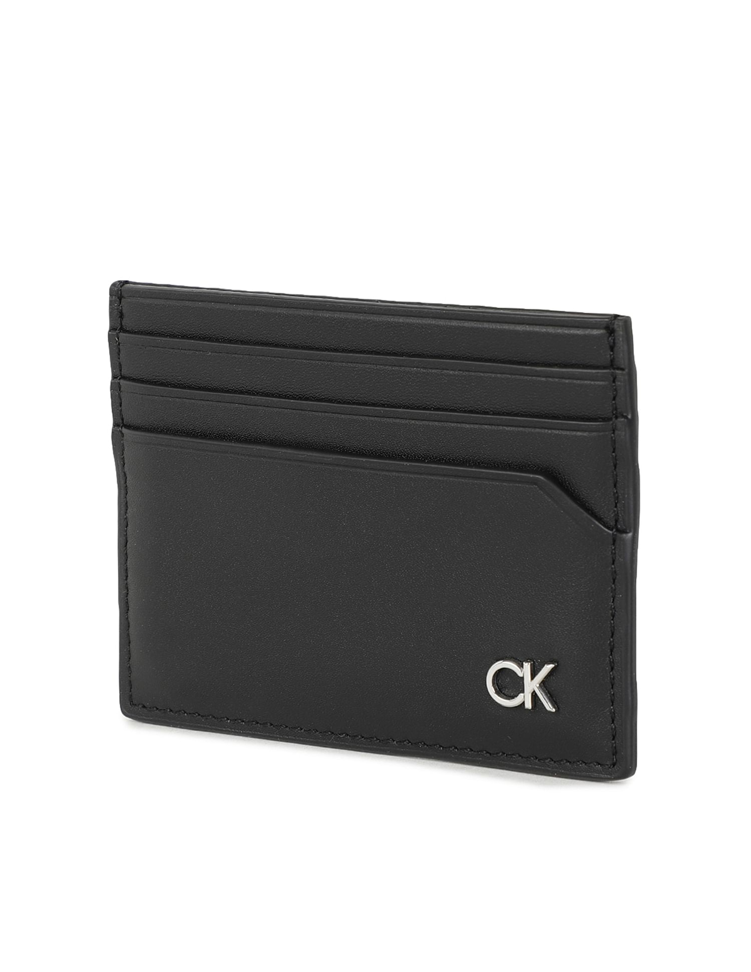 Calvin Klein Metal Card Holder Wallet and Belt