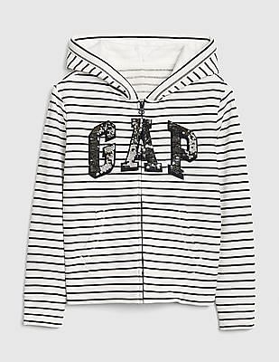 gap long fashion hoodie