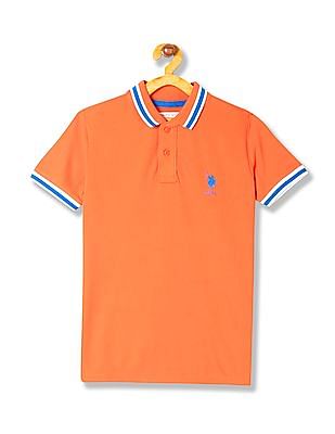 solid polo shirts