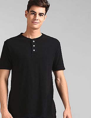 gap henley t shirt