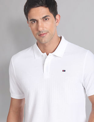 Ad By Arvind Solid COOL-IT Real Deal Polo Shirt