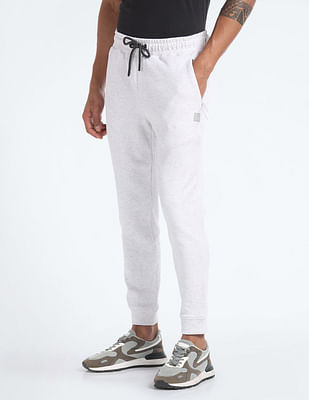 Flying Machine Mid Rise Heathered Joggers